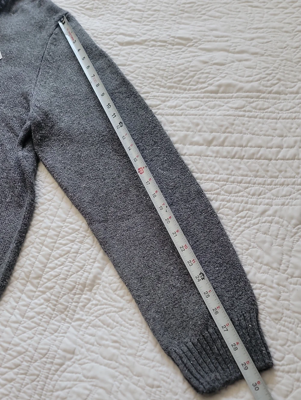 Sonoma Men's Gray Half-Zip Sweater 3XL TALL